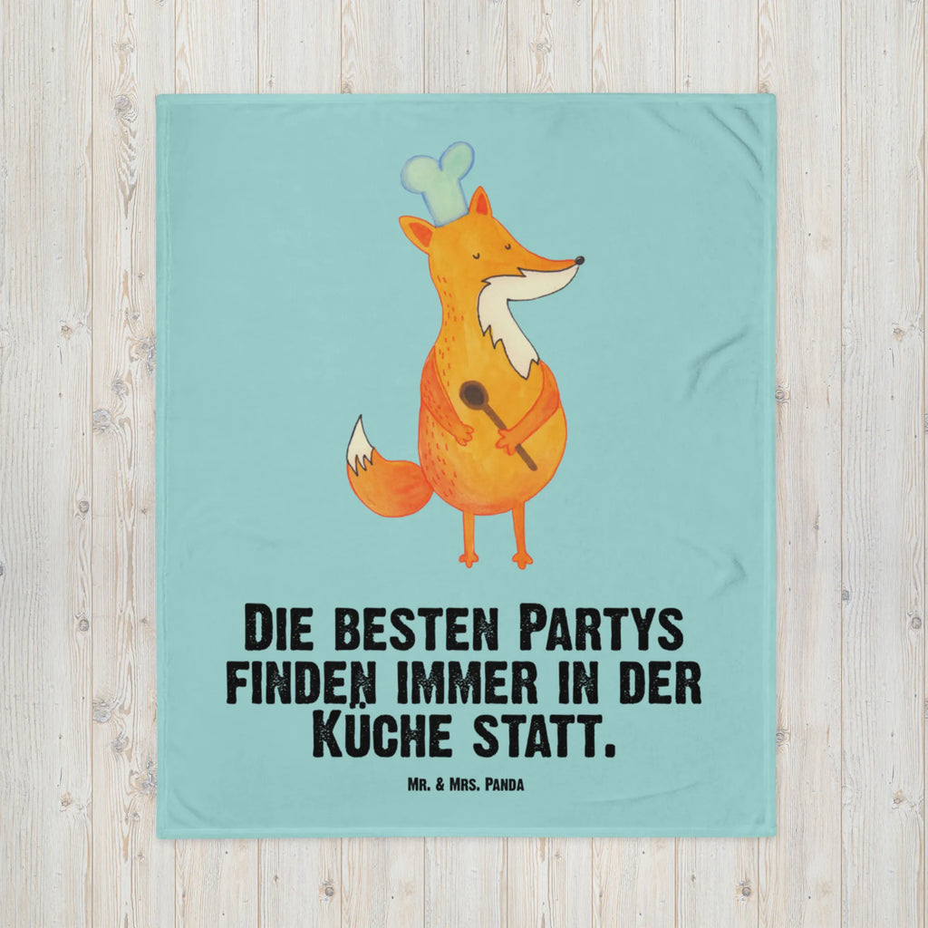 Baby blanket Fox A cook fox, foxes, forest wildlife, clever as a fox, animal lover, Fox, Party slogan, Kitchen decoration, Chefs, Baker, funny, Slogan funny, Kitchen slogan, Cook gift