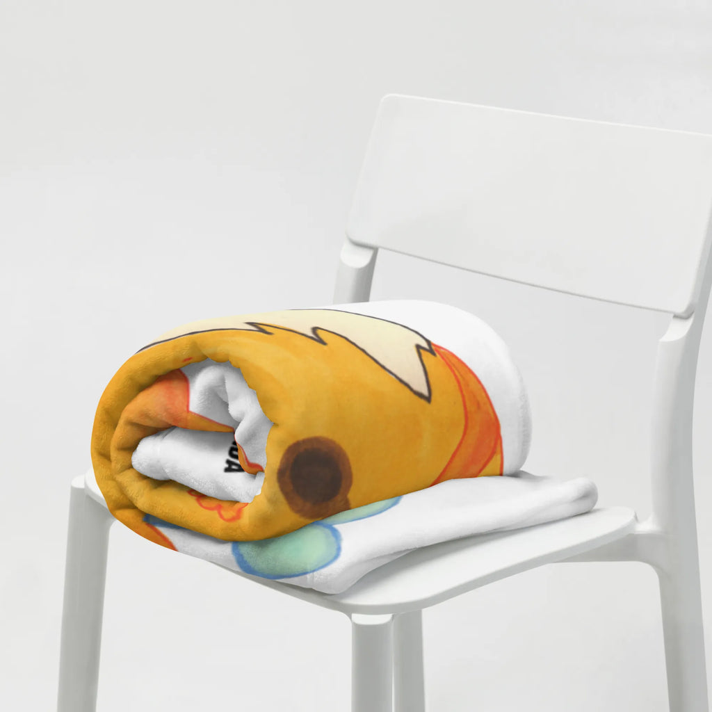 Baby blanket Fox A cook fox, foxes, forest wildlife, clever as a fox, animal lover, Fox, Party slogan, Kitchen decoration, Chefs, Baker, funny, Slogan funny, Kitchen slogan, Cook gift