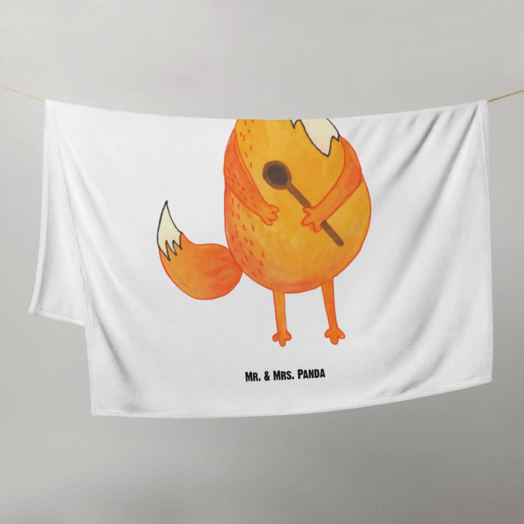 Baby blanket Fox A cook fox, foxes, forest wildlife, clever as a fox, animal lover, Fox, Party slogan, Kitchen decoration, Chefs, Baker, funny, Slogan funny, Kitchen slogan, Cook gift