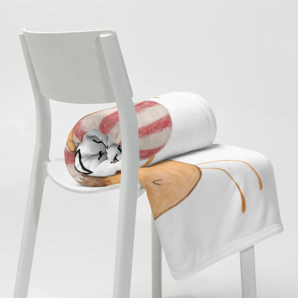 Kocyk dla niemowląt ćma mała flaga Motywy zwierzęce, dobra energia, zabawne powiedzonka, zwierzęta