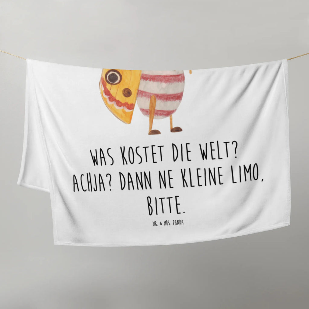 Kocyk dla niemowląt ćma mała flaga Motywy zwierzęce, dobra energia, zabawne powiedzonka, zwierzęta