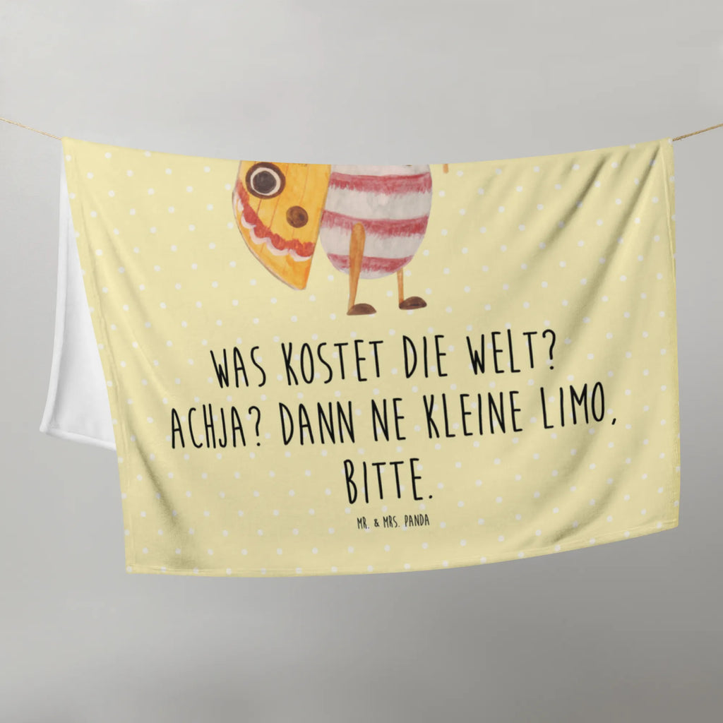 Kocyk dla niemowląt ćma mała flaga Motywy zwierzęce, dobra energia, zabawne powiedzonka, zwierzęta