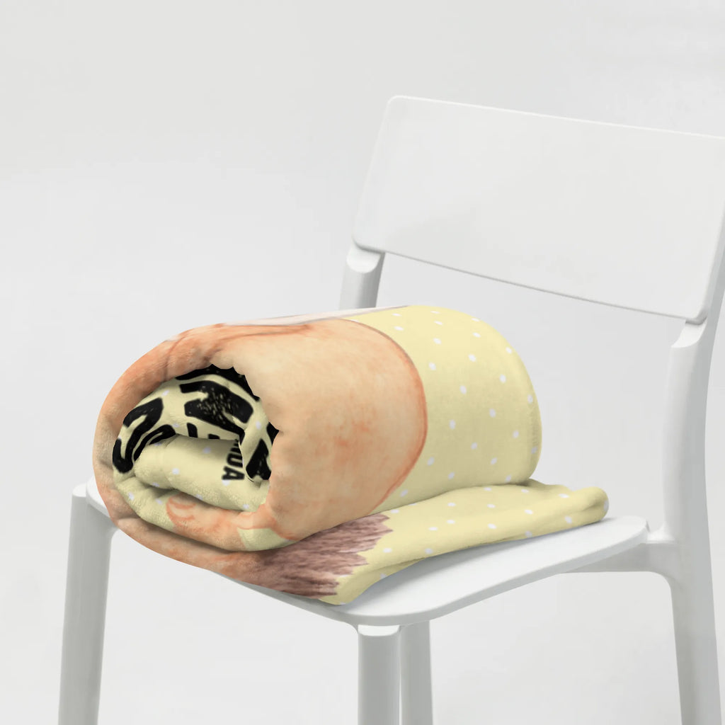 Kocyk dla niemowląt jeż kawałek ciasta Motywy zwierzęce, dobra energia, zabawne powiedzonka, zwierzęta