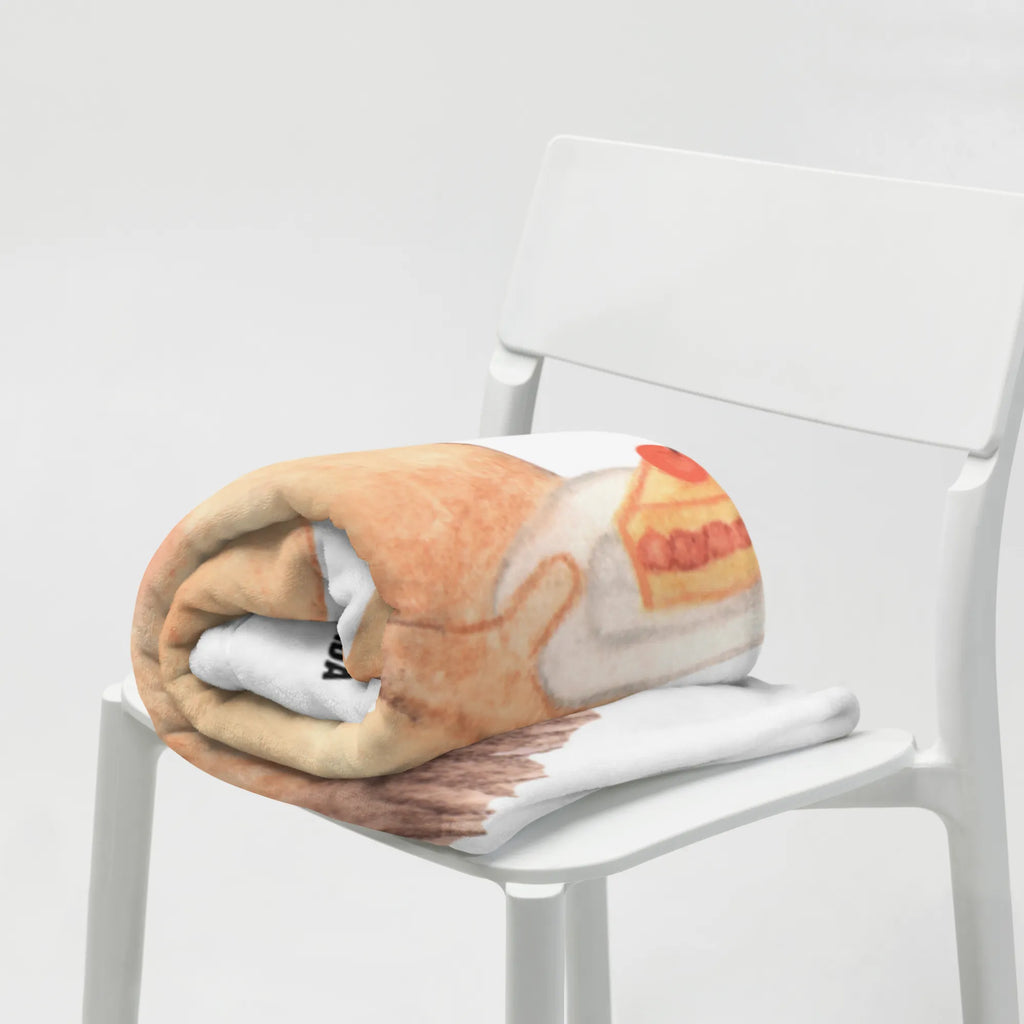 Kocyk dla niemowląt jeż kawałek ciasta Motywy zwierzęce, dobra energia, zabawne powiedzonka, zwierzęta