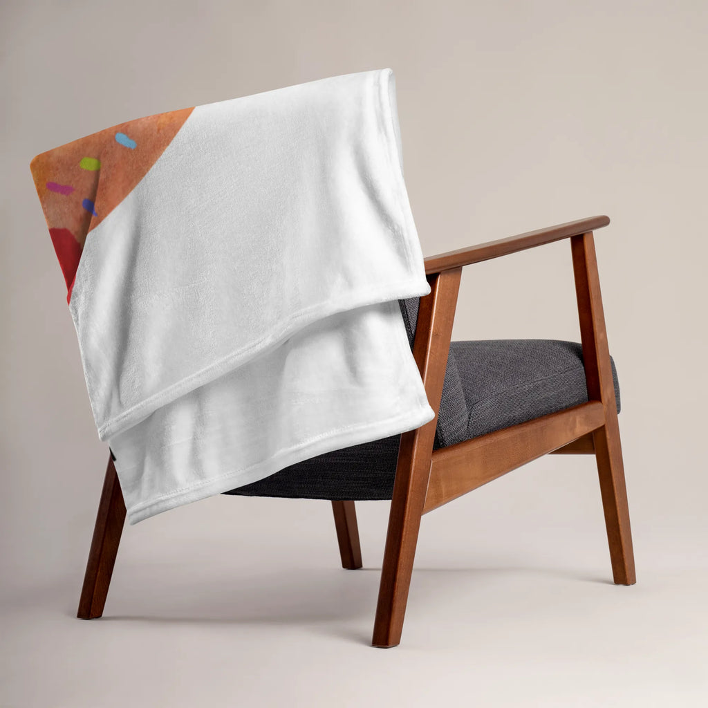 Kocyk dla niemowląt Babeczka Krabbeldecke, Babyecke Kuscheldecke, Geschenk Geburt, Babydecke, Babygeschenk, Tiermotive, Gute Laune, lustige Sprüche, Tiere, Küche Deko, Geschenk Koch, Wunder, Küche Spruch, Cupcakes, Backen Geschenk, Motivation Sprüche, Muffin