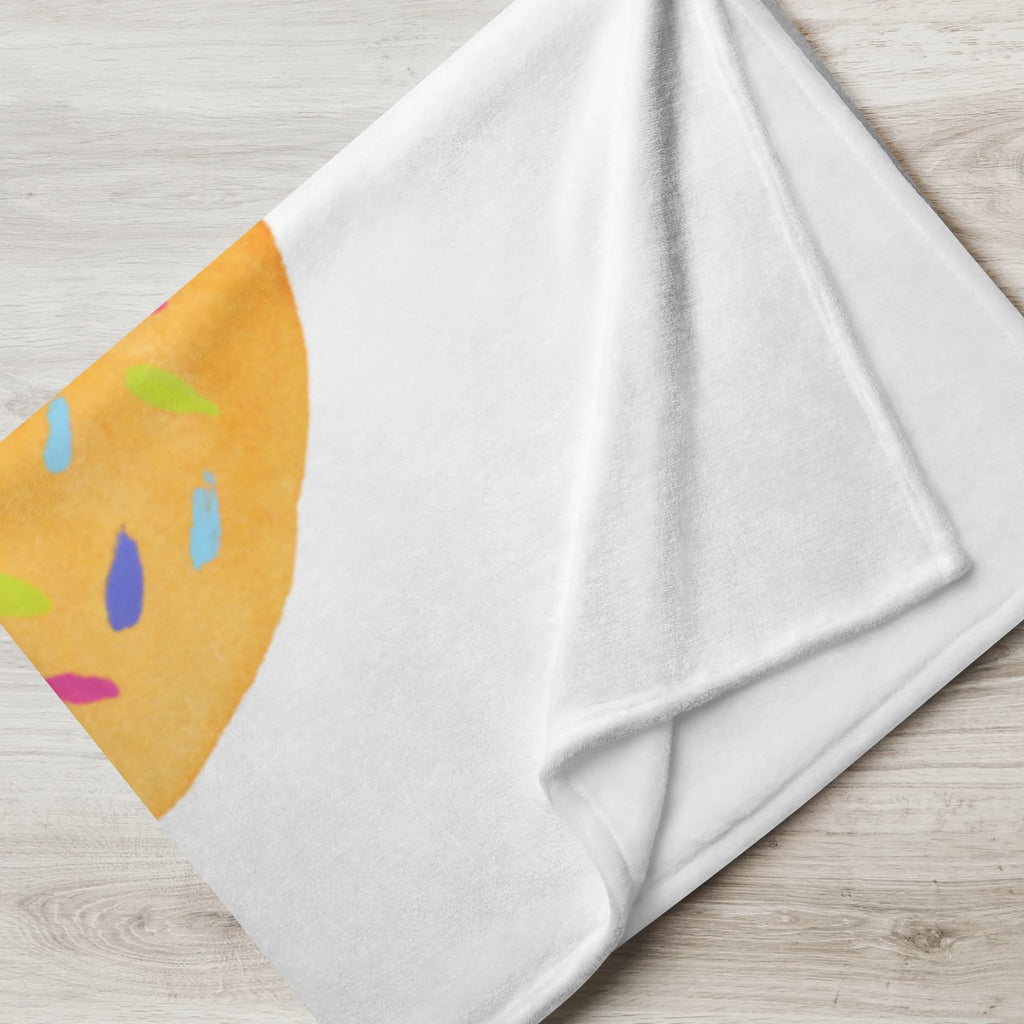 Kocyk dla niemowląt Babeczka Krabbeldecke, Babyecke Kuscheldecke, Geschenk Geburt, Babydecke, Babygeschenk, Tiermotive, Gute Laune, lustige Sprüche, Tiere, Küche Deko, Geschenk Koch, Wunder, Küche Spruch, Cupcakes, Backen Geschenk, Motivation Sprüche, Muffin