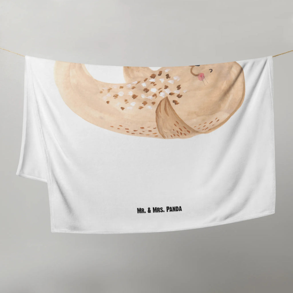 Kocyk dla niemowląt foka Leżeć Motywy zwierzęce, dobra energia, zabawne powiedzonka, zwierzęta