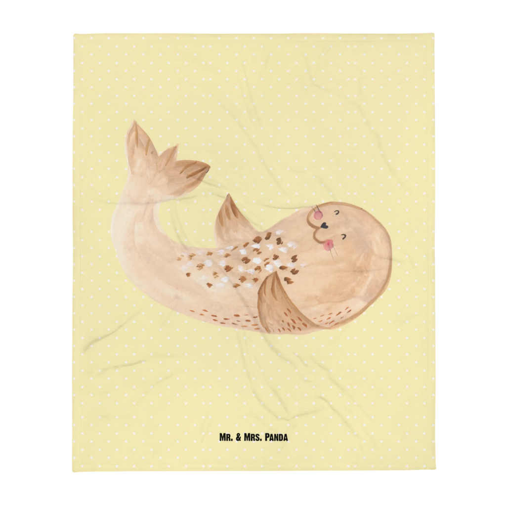 Kocyk dla niemowląt foka Leżeć Motywy zwierzęce, dobra energia, zabawne powiedzonka, zwierzęta