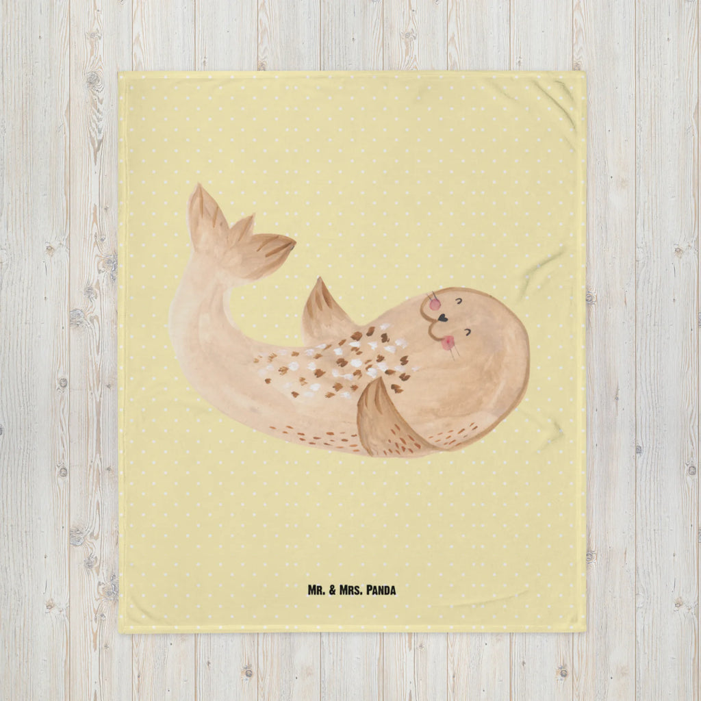 Kocyk dla niemowląt foka Leżeć Motywy zwierzęce, dobra energia, zabawne powiedzonka, zwierzęta