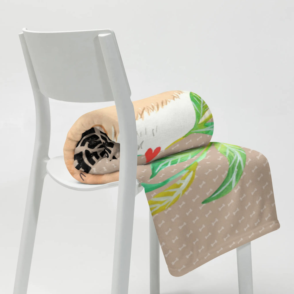 Kocyk dla niemowląt pies kwiaty Pies, motyw psa, zwierzę domowe, rasa psa, miłośnik zwierząt, właściciel psa, powiedzenia