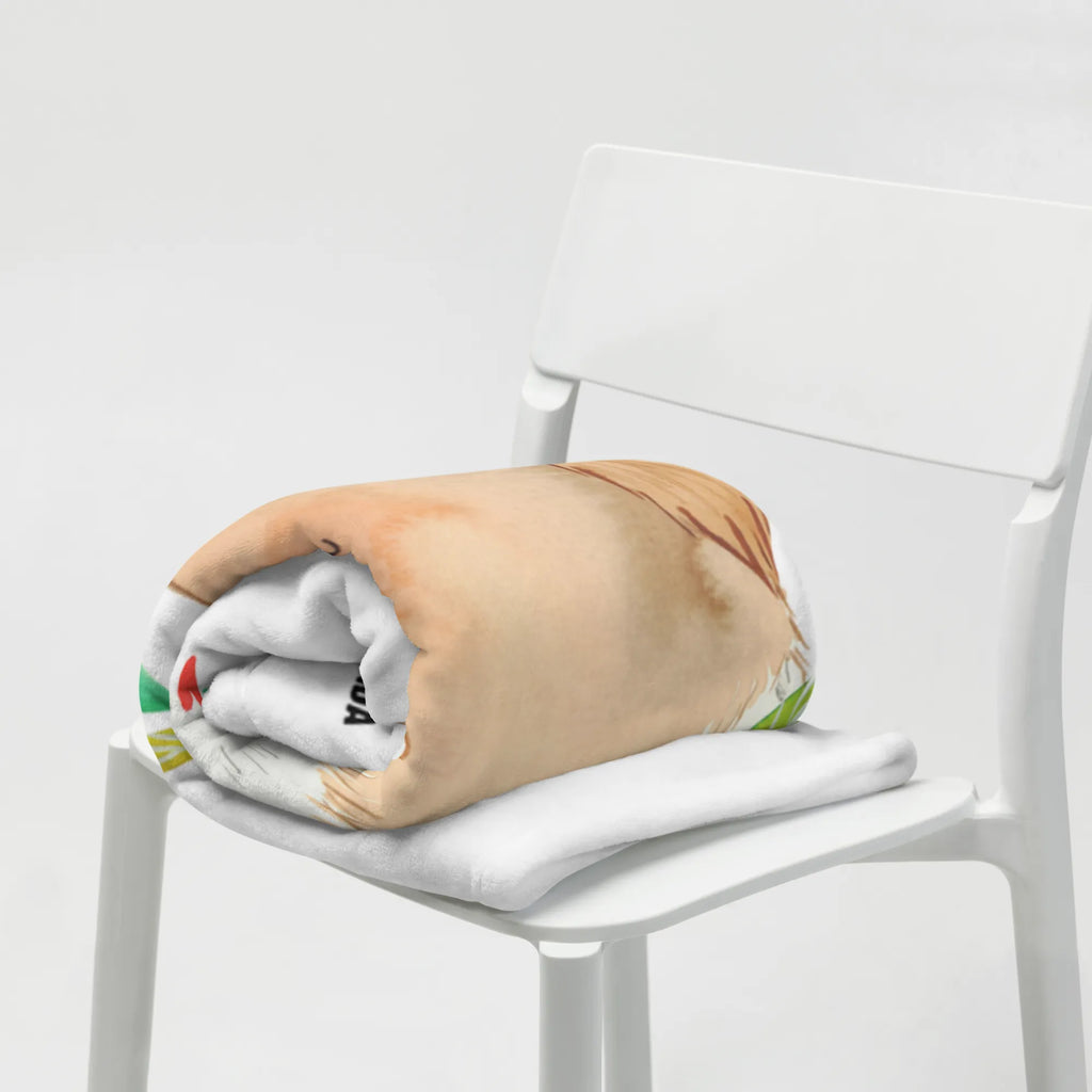 Kocyk dla niemowląt pies kwiaty Pies, motyw psa, zwierzę domowe, rasa psa, miłośnik zwierząt, właściciel psa, powiedzenia