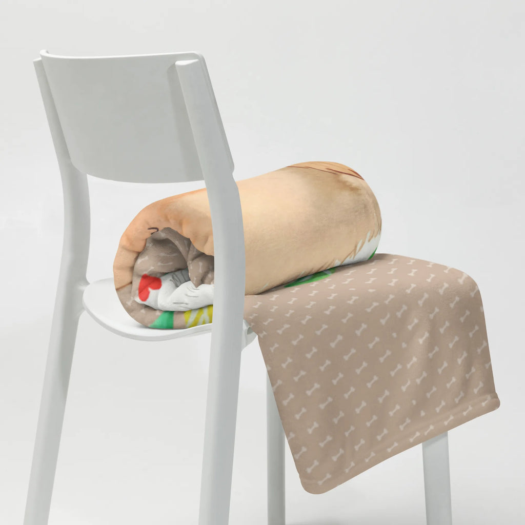 Kocyk dla niemowląt pies kwiaty Pies, motyw psa, zwierzę domowe, rasa psa, miłośnik zwierząt, właściciel psa, powiedzenia