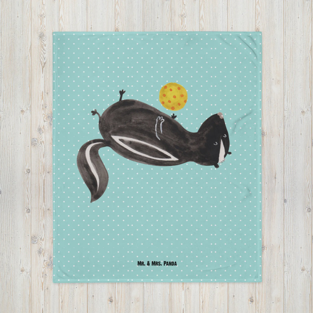 Kocyk dla niemowląt skunks piłka Babyecke Kuscheldecke, Kinderdecke, Fleecedecke, Mikrofaser Decke, Dekoration, Babydecke, Kuschelfleecedecke, Kuscheldecke XXL, Krabbeldecke, Weihnachtsgeschenk, Wohnzimmerdecke, Dekodecke, Geschenk Geburt, Entspannen, Teddydecke, Gemütlich, Schmusedecke, Jahrestagsgeschenk, Babygeschenk, Skunk, Stinktier, Raubtier, Stinker, Verspielt, Weisheit, Wildtier, Stinki