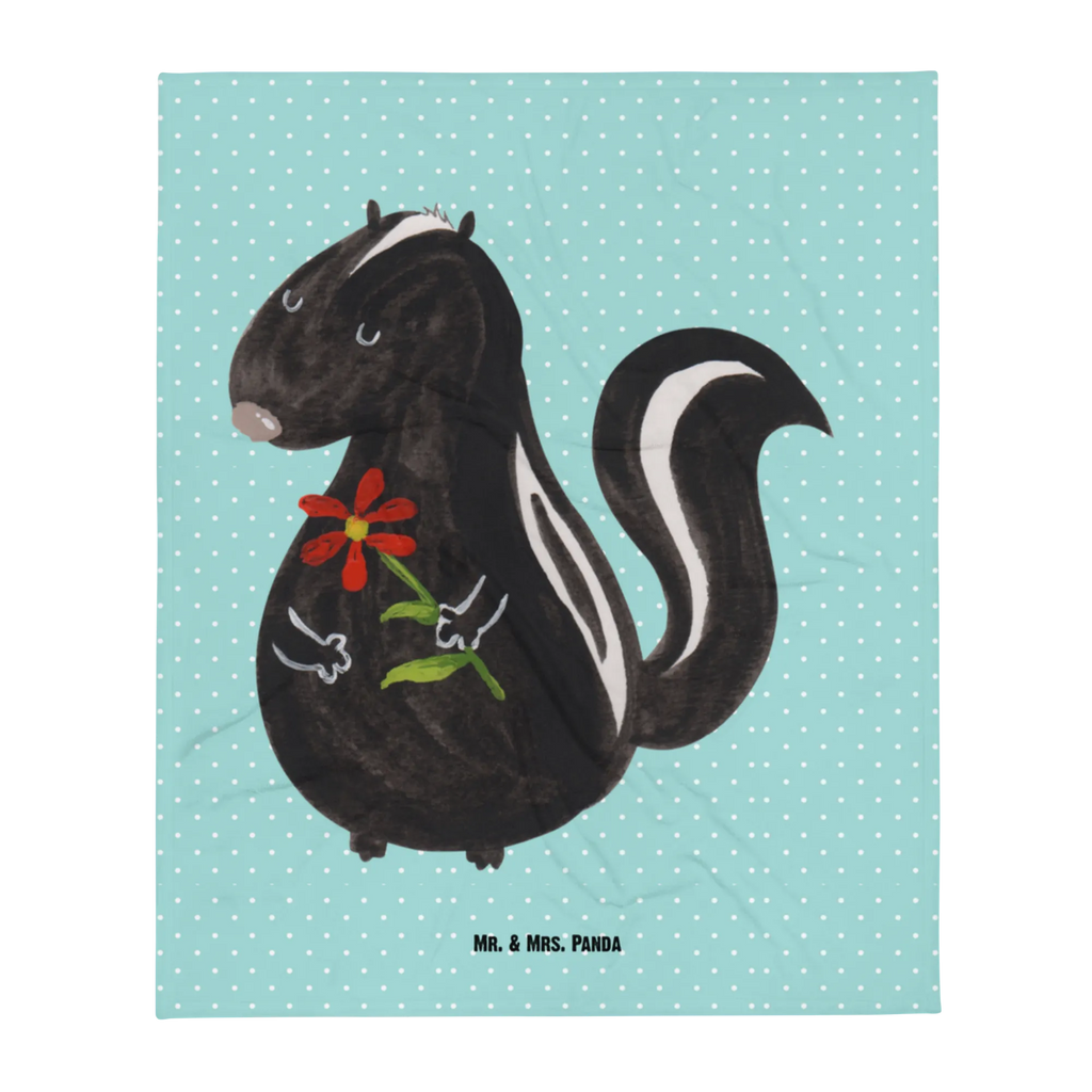 Kocyk dla niemowląt skunks kwiat Stinktier, Skunk