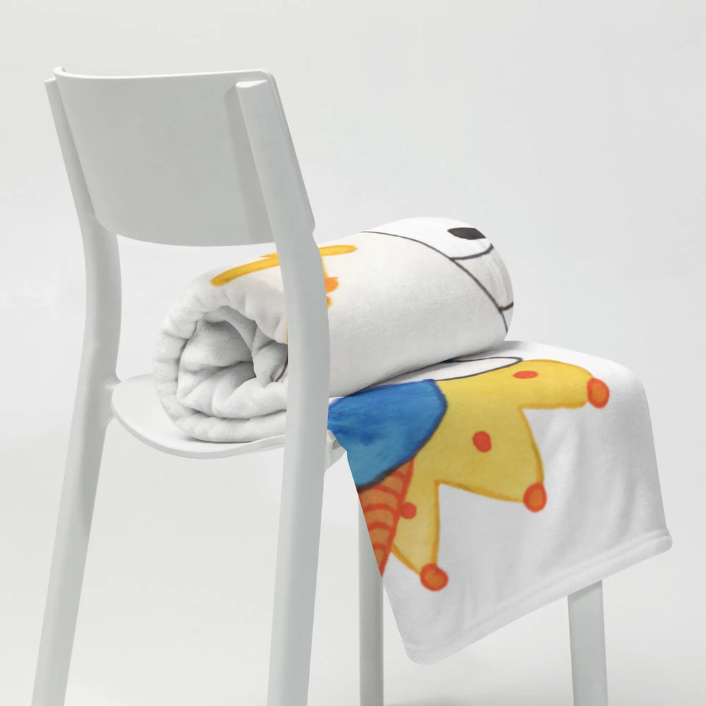 Kocyk dla niemowląt jednorożec Król z mieczem Krabbeldecke, Babyecke Kuscheldecke, Babygeschenk, Geschenk Geburt, Babydecke, Einhorn, Einhörner, Einhorn Deko, Unicorn, König, Mittelalter, Ritter