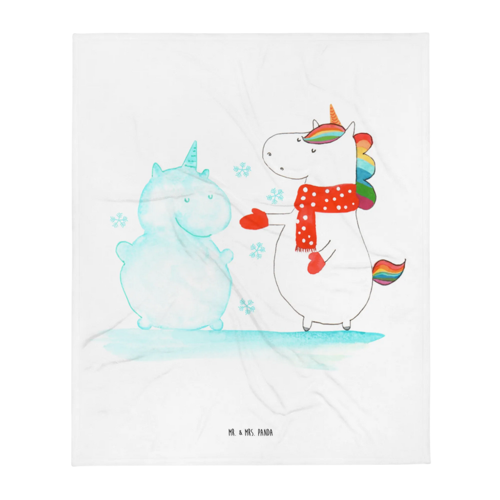 Baby blanket unicorn snowman unicorn, unicorns, Unicorn, Gloves, X-Mas, Snowman, Christmas Motif, Cap, Winter, Christmas, present, Cold, Cake, Snow, winter gift