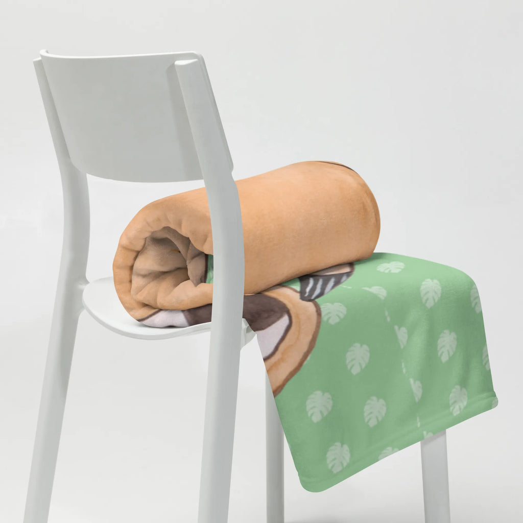 Kocyk dla niemowląt leniwiec ptak Leniwiec, prezent z leniwcem, dekoracja z leniwcem