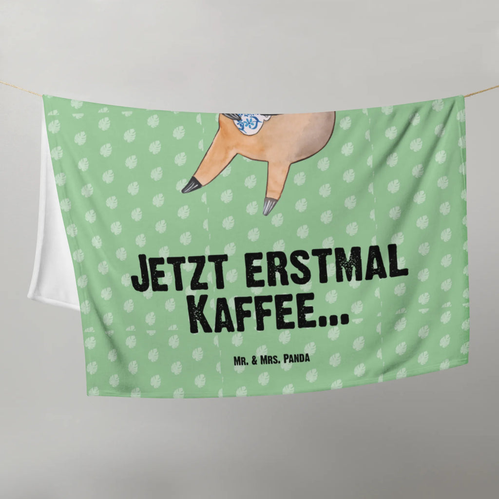Kocyk dla niemowląt Leniwiec kawa Babygeschenk, Krabbeldecke, Babyecke Kuscheldecke, Geschenk Geburt, Babydecke, Faultier, Faultier Geschenk, Faultier Deko, Kaffee, Kaffeegetränk, Morgenmuffel, Coffee, faul, Kaffeetasse, erster Kaffee, Lieblingstier, Genießer, Frühaufsteher, Faultiere