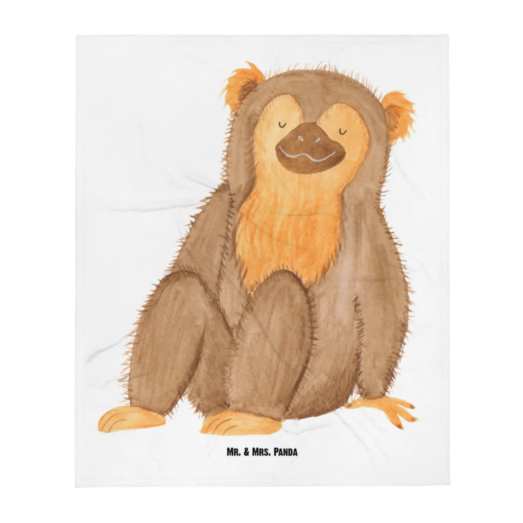 Baby blanket Monkey Babydecke, Geschenk Geburt, Krabbeldecke, Babyecke Kuscheldecke, Babygeschenk, Afrika, Wildtiere, Motivation, Selbstbewusstsein, Affen, Äffchen, Respekt, Affe, Selbstachtung, Selfcare, Liebe, Selbstliebe