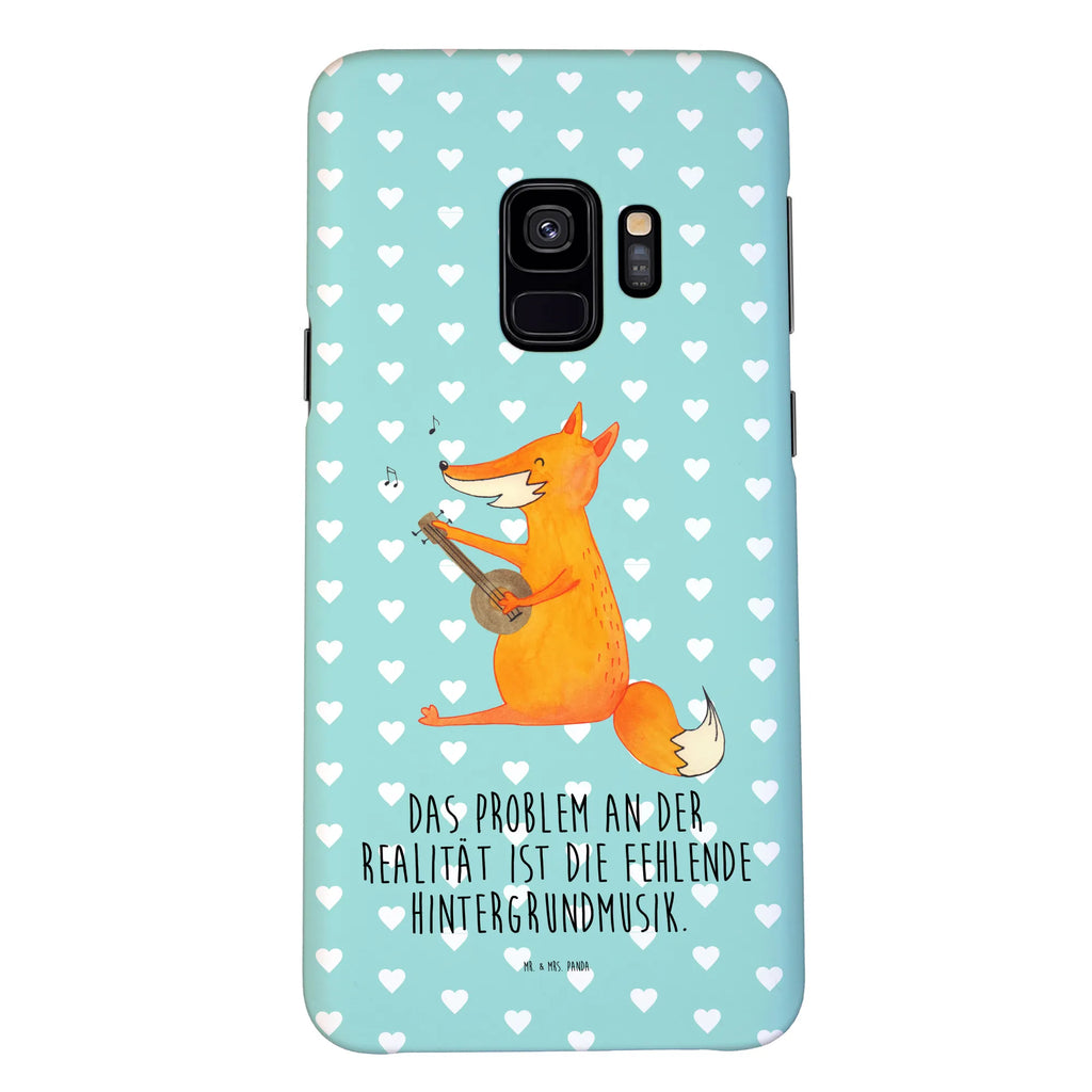 Handyhülle Fuchs Gitarre Hülle, Cover, Handyhülle, Iphone X, Handy, Handycover, Iphone 10, Handy Case, Fuchs, Geschenk Musiker, Musikerin, Sänger, Musik Spruch, Füchse, Gitarre, Sängerin