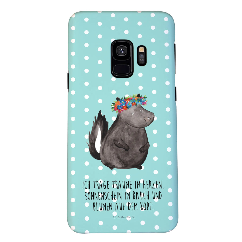 Handyhülle Stinktier Mädchen Cover, Hülle, Handy Case, Iphone 10, Handycover, Handyhülle, Iphone X, Handy, Stinktier, Skunk, Stinker, Namaste, Wildtier, Yoga, Raubtier, Stinki
