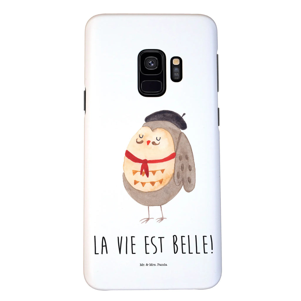 Etui na iPhone 10 sowa Francja Handyhülle, Handy Case, Iphone 10, Hülle, Iphone X, Handycover, Handy, Cover, Eule, Frankreich, Eulen, La Vie Est Belle, Spruch Französisch, Hibou, Spruch schön, Eule Deko, Das Leben Ist schön, Owl