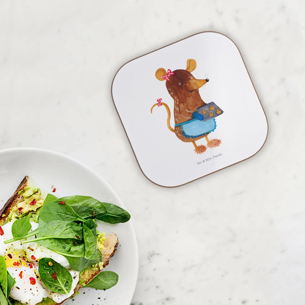 Podkładka Mysz ciastka Zima, Boże Narodzenie, dekoracje świąteczne, Mikołaj, Adwent, Wigilia, zimowy motyw