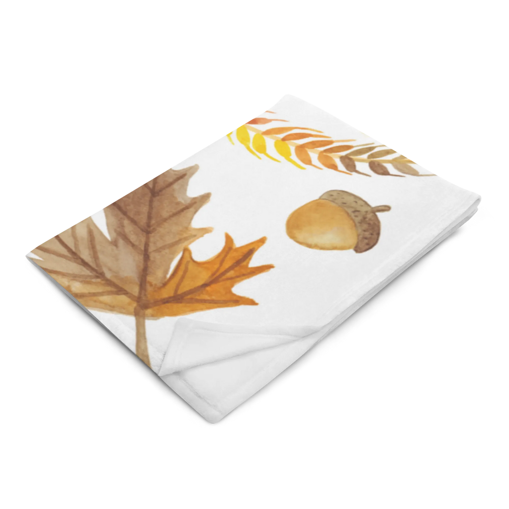Baby blanket Autumn Nature, joy of life, love, leaf, November, October, autumn leaves, September, season motif, gift nature, autumn, mushrooms, leaves, nature motif