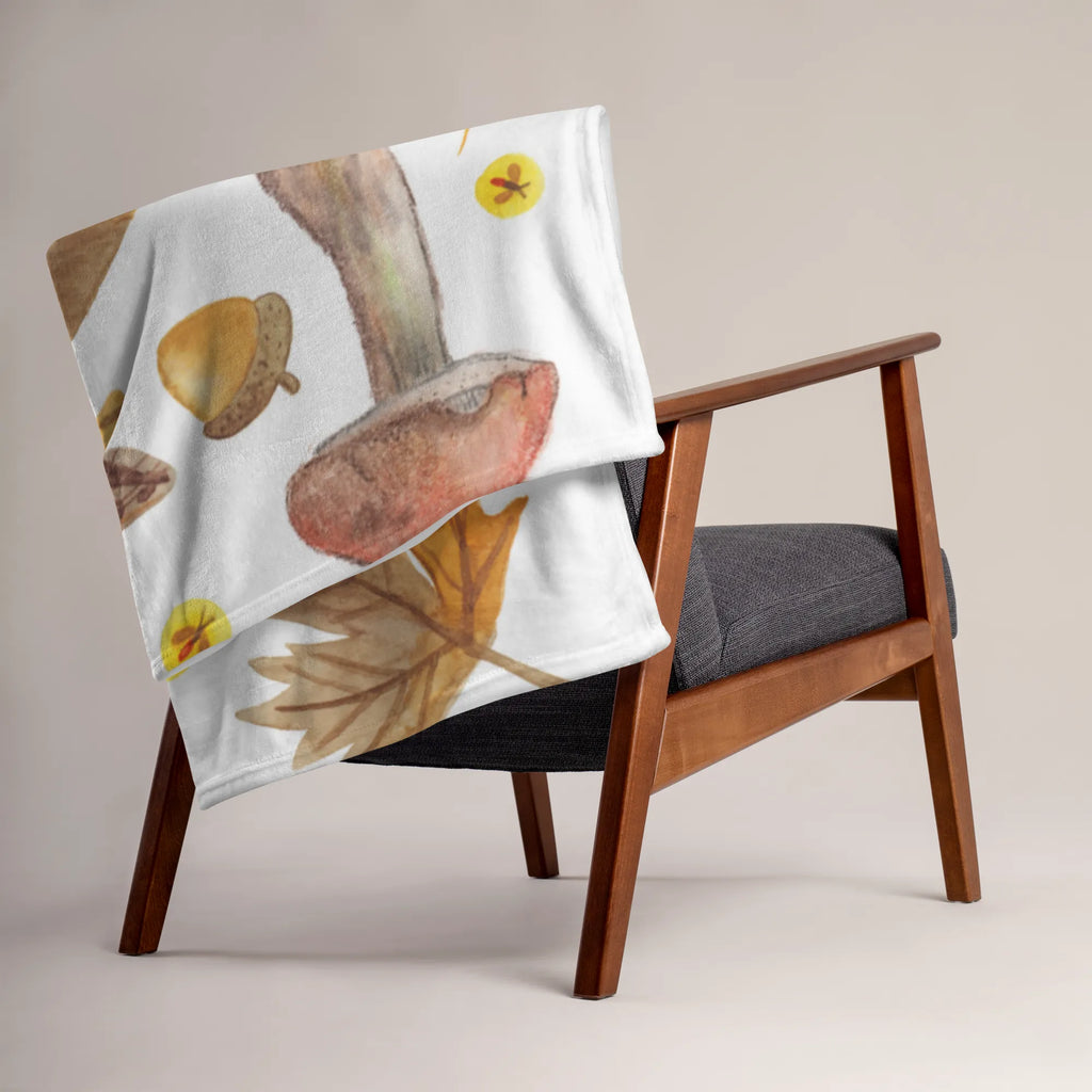 Baby blanket Autumn Nature, joy of life, love, leaf, November, October, autumn leaves, September, season motif, gift nature, autumn, mushrooms, leaves, nature motif