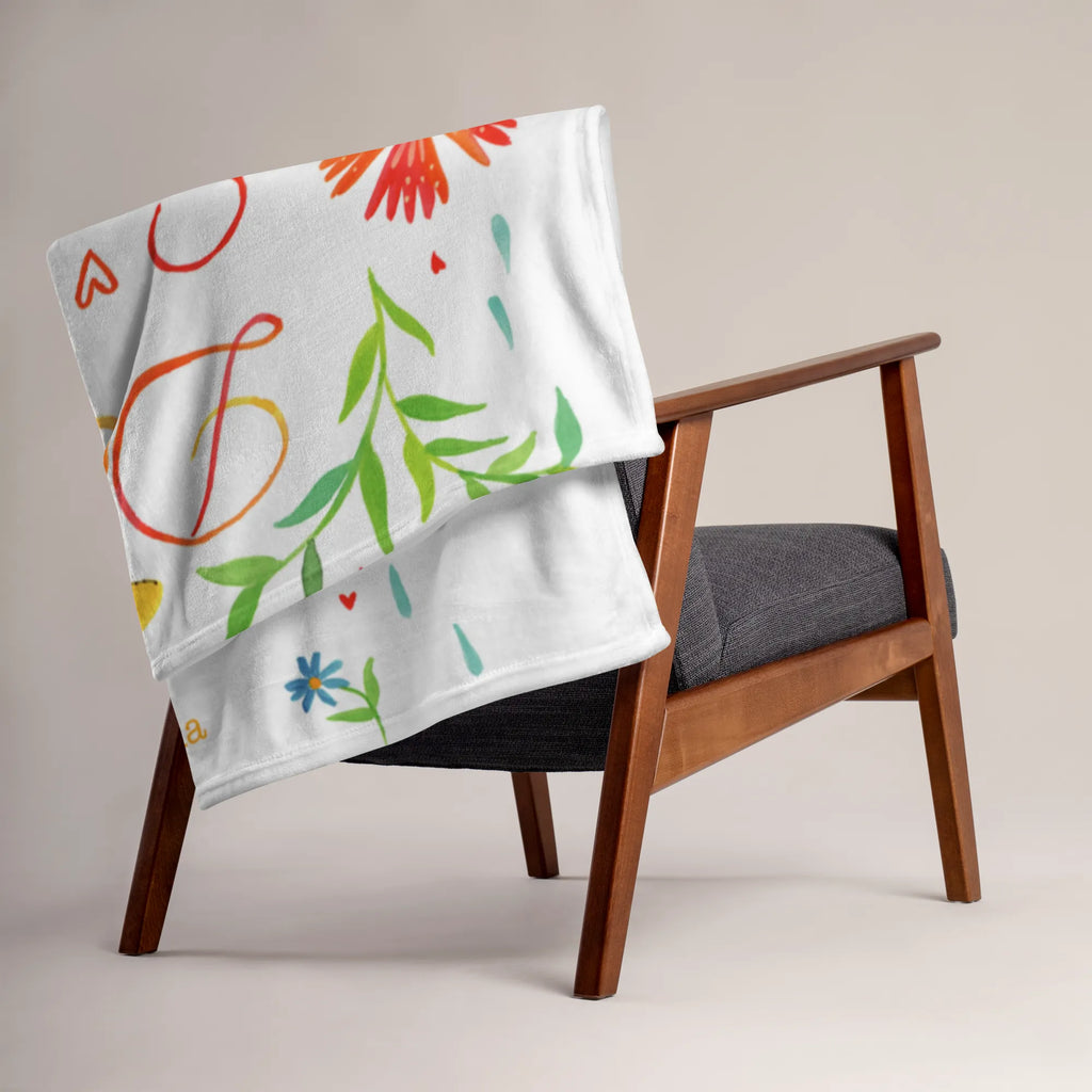 Kocyk dla niemowląt Sens życia Dekoracje kwiatowe, dekoracje wiosenne, dekoracje letnie, dekoracja, pozytywna wiadomość, miłośnik natury, na zewnątrz, natura, przygoda