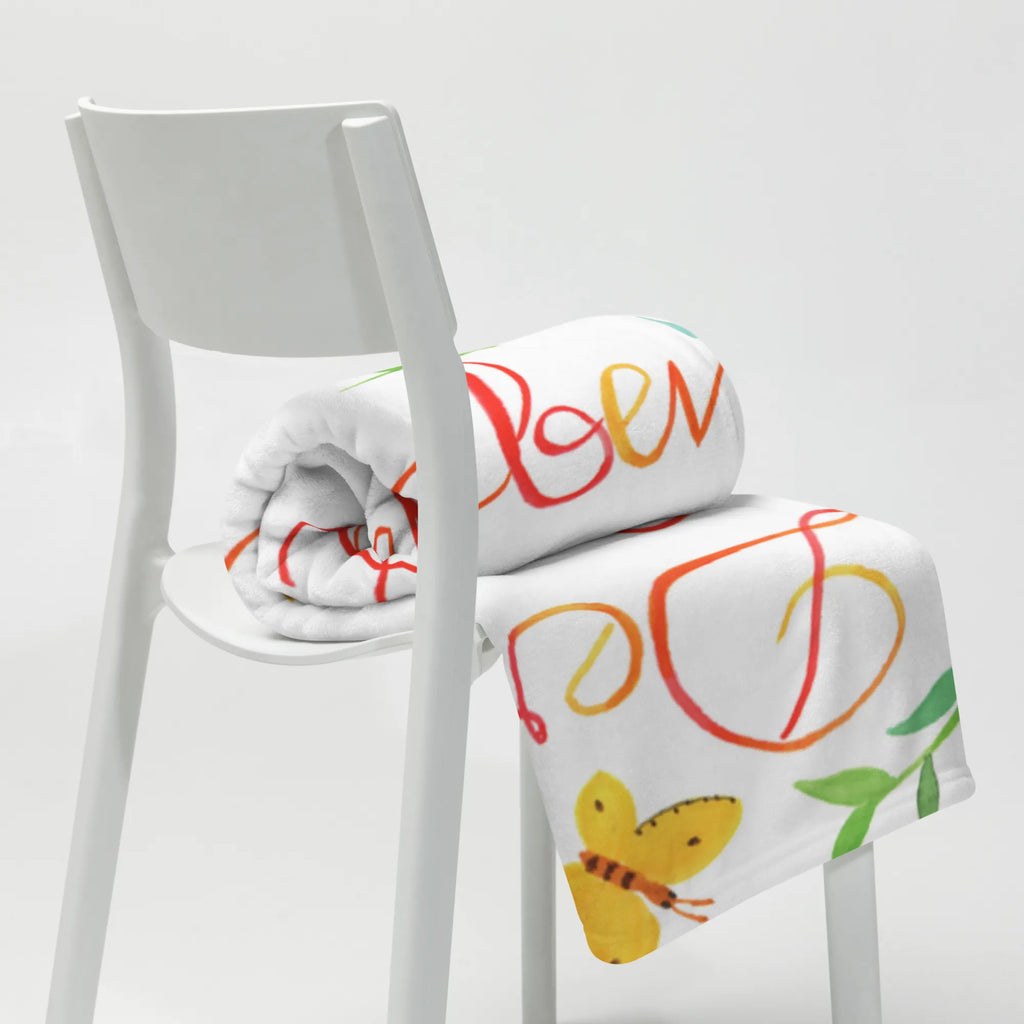 Kocyk dla niemowląt Sens życia Dekoracje kwiatowe, dekoracje wiosenne, dekoracje letnie, dekoracja, pozytywna wiadomość, miłośnik natury, na zewnątrz, natura, przygoda