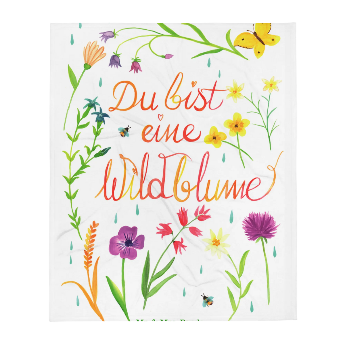 Babydecke Du bist eine Wildblume Erstlingsdecke, Babybettdecke, Schlummerdecke, Fleecedecke, Plaid, Schmusedecke, Babydecke, Kinderdecke, Kuschelplaid, Kinderwagendecke, Dekoration, Abenteuer, Natur, Outdoor, Blumen Deko, Frühlings Deko, Sommer Deko, positive Botschaft, Naturliebhaber, Natur Motiv, Geschenk Freundin, Blumen Motiv, Geschenk Frauen, Hochzeitstag, Kompliment, Wildblume, Jahrestag, Wild