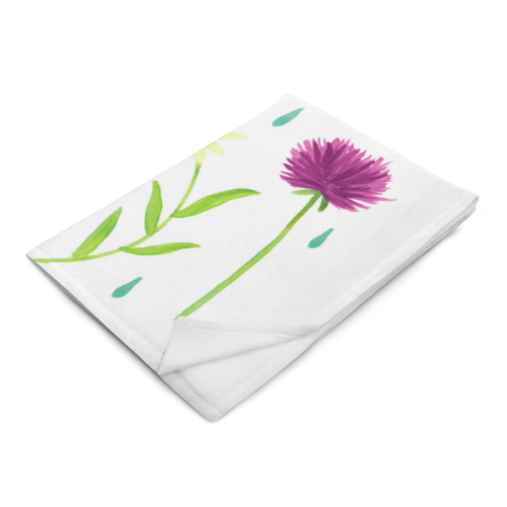 Baby blanket You are a wildflower Nature, joy of life, love, gift women, nature motif, wedding anniversary, compliment, gift girlfriend, wild flower, wild, flower motif, anniversary