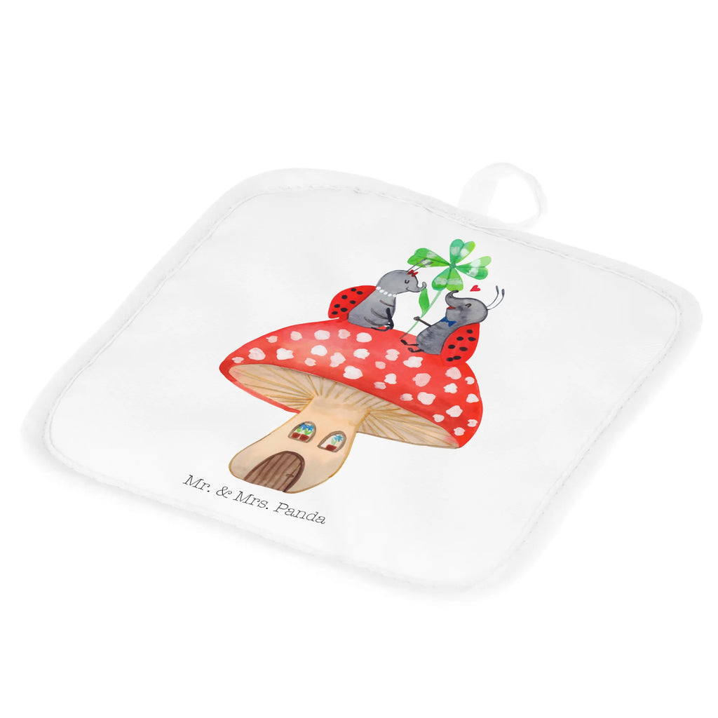 2-elementowy zestaw podkładek pod garnki biedronka Muchomor Motywy zwierzęce, dobra energia, zabawne powiedzonka, zwierzęta