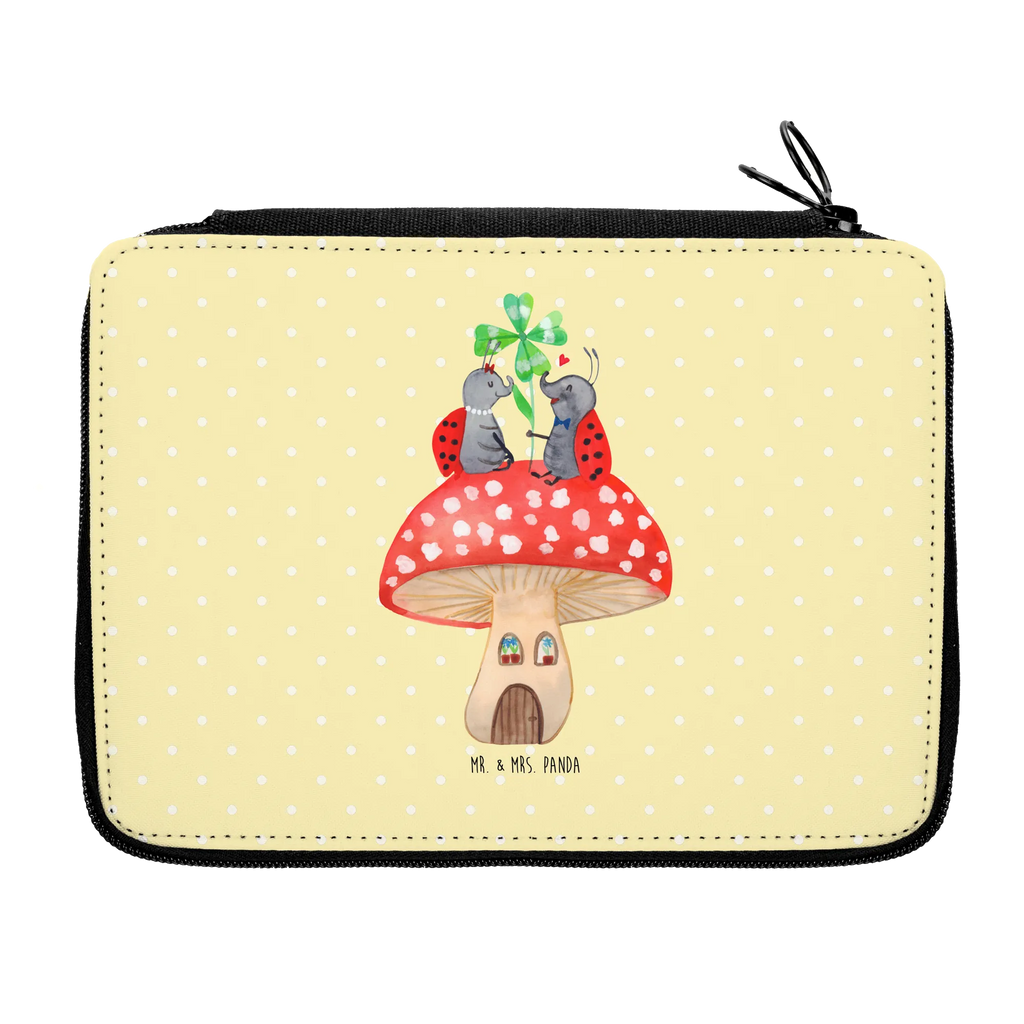 Leather folder ladybug toadstool Schreibmappe, Bleistiftetui, Stiftetasche, Farbstiftetui, Federtasche, Schulmäppchen, Schüleretui, Buntstiftetui, Schlampermäppchen, Stifteetui, Malmappe, Stifte Etui, Federmappe Set, Zeichenetui, Stiftebeutel, Buntstiftmäppchen, Etui für Stifte, Schreibetui, Federmäppchen, Schuletui, Mäppchen, Bleistift Etui, Stiftemappe, Lustige Sprüche, Tiere, Tiermotive, Gute Laune, Fliegenpilz, Haus, Marienkäfer, Fleigenpilzhaus, Wohnung, Zuhause