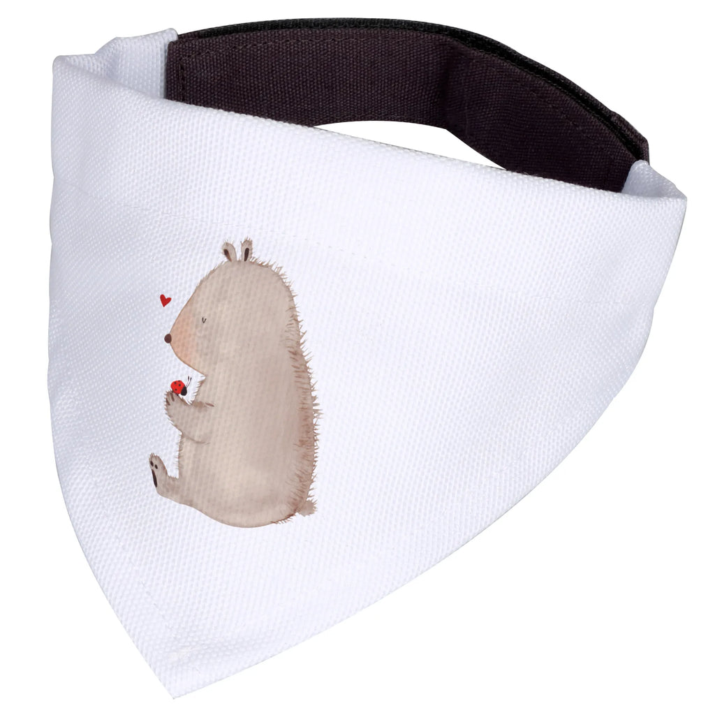 Hundehalstuch Bär Marienkäfer Hundehalstuch, Mittel, Halstuch, Tuch, Hunde, Mittelgroße Hunde, Bär, Teddybär, Teddy, Motivation, Das Leben Ist schön, Marienkäfer, Liebe, Freiheit