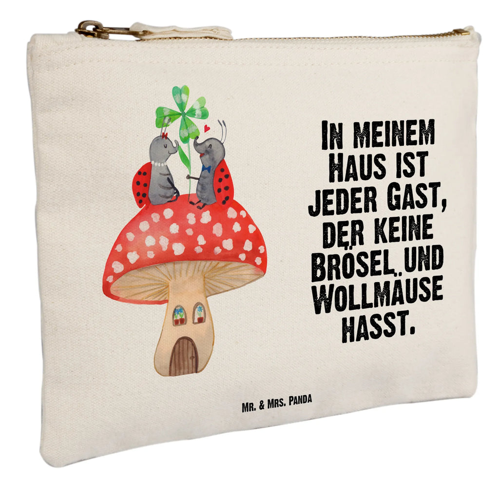 torebka na makijaż biedronka Muchomor aufbewahrungsbeutel, utensilientasche, toiletry bag, aufbewahrungstasche, Kulturtasche, Stiftemäppchen, Kulturbeutel, Federmappe, Schminktasche, beauty case, pinsel tasche, Kosmetikbeutel, Waschbeutel, Schminktäschchen, Schminkbeutel, pencil case, Schlampermäppchen, Waschtasche, kosmetiktäschchen, Kosmetiktasche, Mäppchen, Etui, beauty tasche, Tiermotive, Tiere, Lustige Sprüche, Gute Laune, Haus, Wohnung, Fliegenpilz, Marienkäfer, Zuhause, Fleigenpilzhaus
