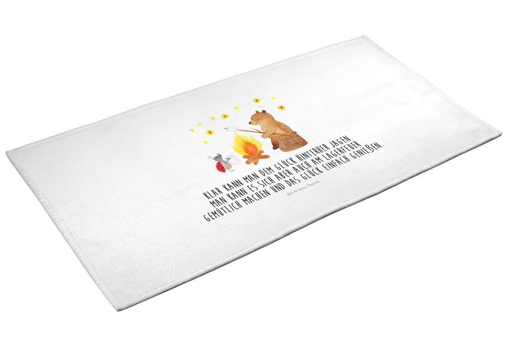 Hand towel Bear & Ladybird campfire bath towel, children, bathroom, big, Towel, towels, baby, bear, teddy, teddy bear, cuddly toy, Campfire
