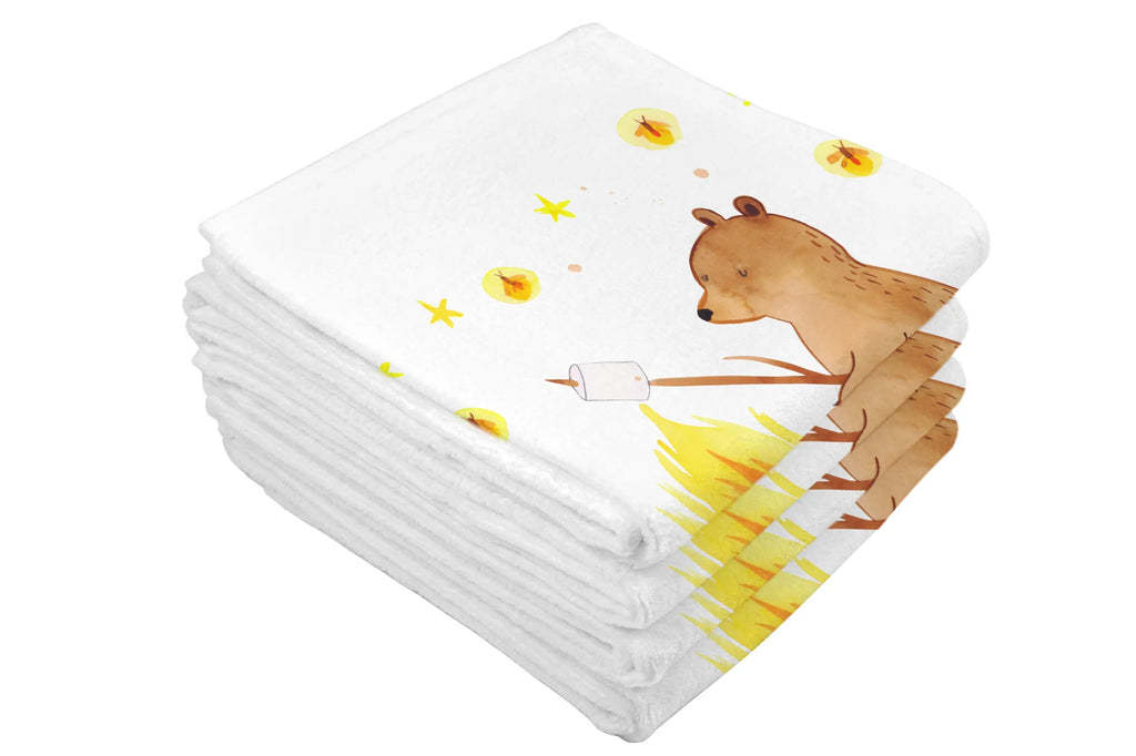 Hand towel Bear & Ladybird campfire bath towel, children, bathroom, big, Towel, towels, baby, bear, teddy, teddy bear, cuddly toy, Campfire