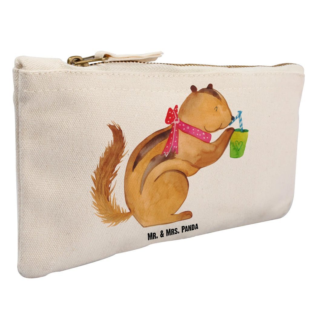 Make-up bag Squirrel smoothies Schminkbeutel, Kulturtasche, toiletry bag, pinsel tasche, utensilientasche, beauty tasche, Mäppchen, beauty case, Federmappe, Kulturbeutel, Waschbeutel, aufbewahrungstasche, aufbewahrungsbeutel, Schlampermäppchen, Etui, Kosmetiktasche, kosmetiktäschchen, Schminktasche, Schminktäschchen, Waschtasche, pencil case, Stiftemäppchen, Kosmetikbeutel, Tiermotive, Tiere, Lustige Sprüche, Gute Laune, Diät, Green Smoothies, Eichhörnchen, Abnehmen, Streifenhörnchen
