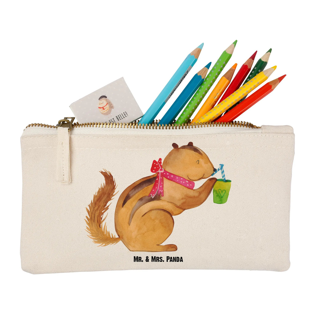Make-up bag Squirrel smoothies Schminkbeutel, Kulturtasche, toiletry bag, pinsel tasche, utensilientasche, beauty tasche, Mäppchen, beauty case, Federmappe, Kulturbeutel, Waschbeutel, aufbewahrungstasche, aufbewahrungsbeutel, Schlampermäppchen, Etui, Kosmetiktasche, kosmetiktäschchen, Schminktasche, Schminktäschchen, Waschtasche, pencil case, Stiftemäppchen, Kosmetikbeutel, Tiermotive, Tiere, Lustige Sprüche, Gute Laune, Diät, Green Smoothies, Eichhörnchen, Abnehmen, Streifenhörnchen