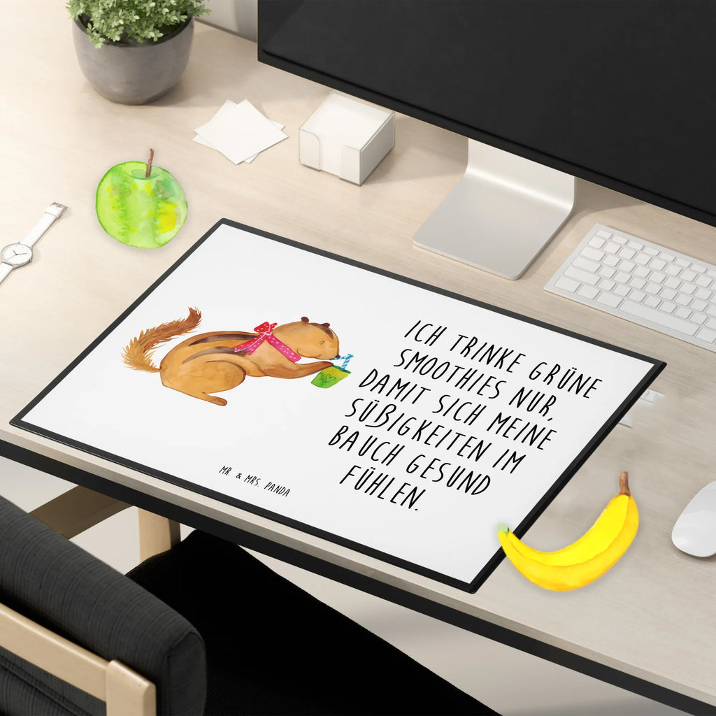 Schreibtischunterlage Eichhörnchen Smoothie schreibauflagen, schreibauflage, tischmatte, Schreibtisch Unterlagen, tischauflage, schreibtischmatte, schreibmatte, tischmatten, schreibtischunterlagen, pultunterlage, Schreibtisch Matte, arbeitsunterlage, Schreibtischauflage, schreibtischunterlage, tischauflagen, tischpad, tischpads, Schreibunterlage, arbeitsmatte, Tischunterlage, schreibtischauflagen, Lustige Sprüche, Tiere, Tiermotive, Gute Laune, Diät, Streifenhörnchen, Abnehmen, Green Smoothies, Eichhörnchen