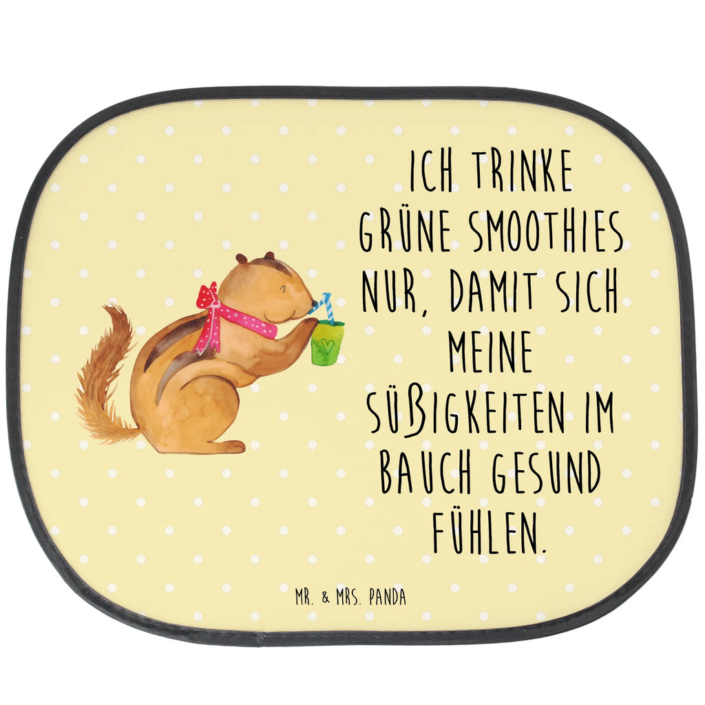 Car sun shade Squirrel smoothies windows, back seat, family, sun protection, gift, sun visor, car, children, small animals, cute, funny, cute animal motives, hand drawn, small world, funny sayings, good mood, happy, gifts, gift ideas, special gifts, animal lover, card, squirrels, diet, weight loss, chipmunks, Green smoothies