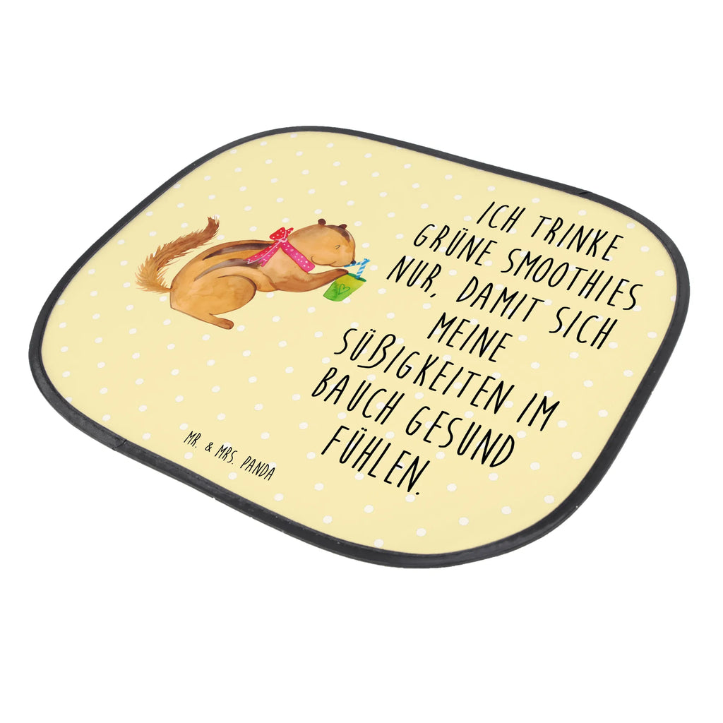 Car sun shade Squirrel smoothies windows, back seat, family, sun protection, gift, sun visor, car, children, small animals, cute, funny, cute animal motives, hand drawn, small world, funny sayings, good mood, happy, gifts, gift ideas, special gifts, animal lover, card, squirrels, diet, weight loss, chipmunks, Green smoothies