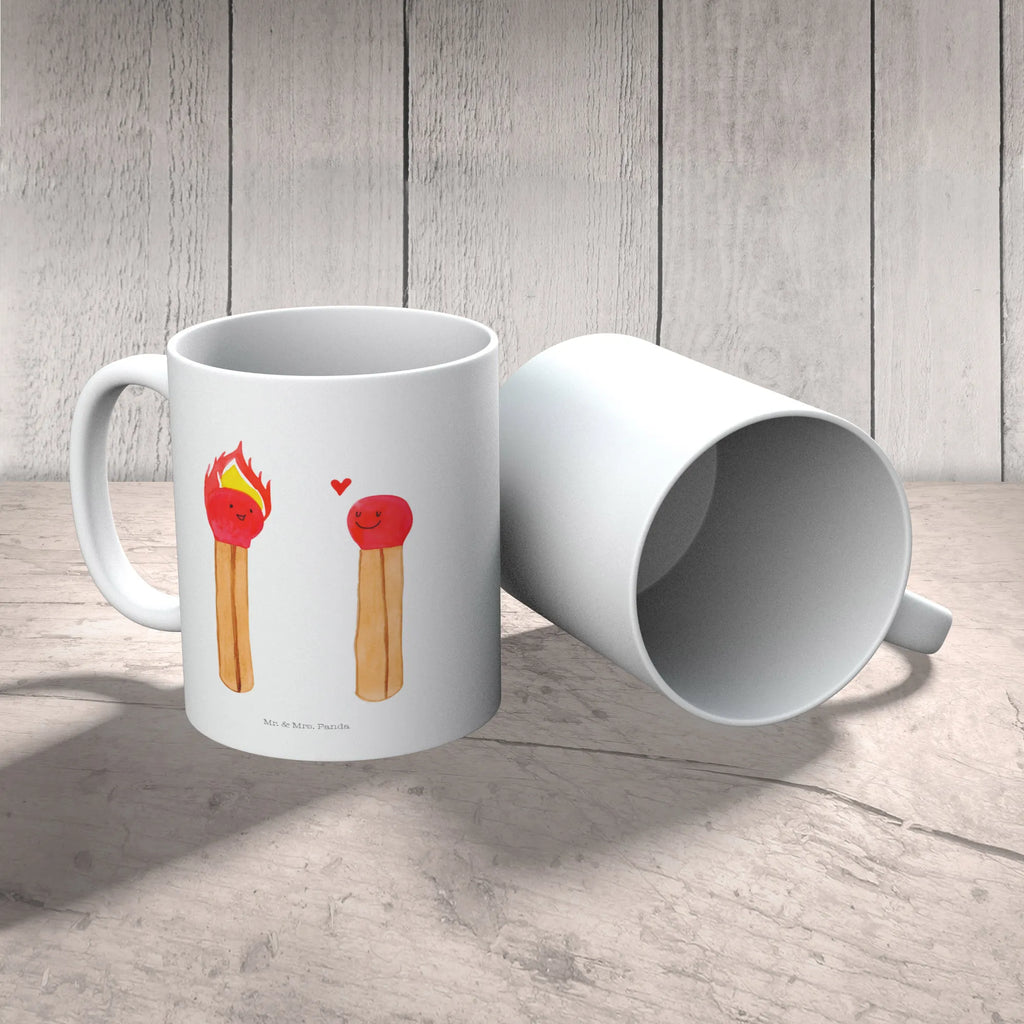 Tasse Streichhölzer Geschenktasse, Tasse mit Zitaten, Teetasse, Kaffeetasse, Bürotasse, Keramiktasse, Tasse, Tasse mit Motiven, Porzellantasse, Liebe, Partner, Freund, Freundin, Ehemann, Ehefrau, Heiraten, Verlobung, Heiratsantrag, Liebesgeschenk, Jahrestag, Hocheitstag, Streichhölzer