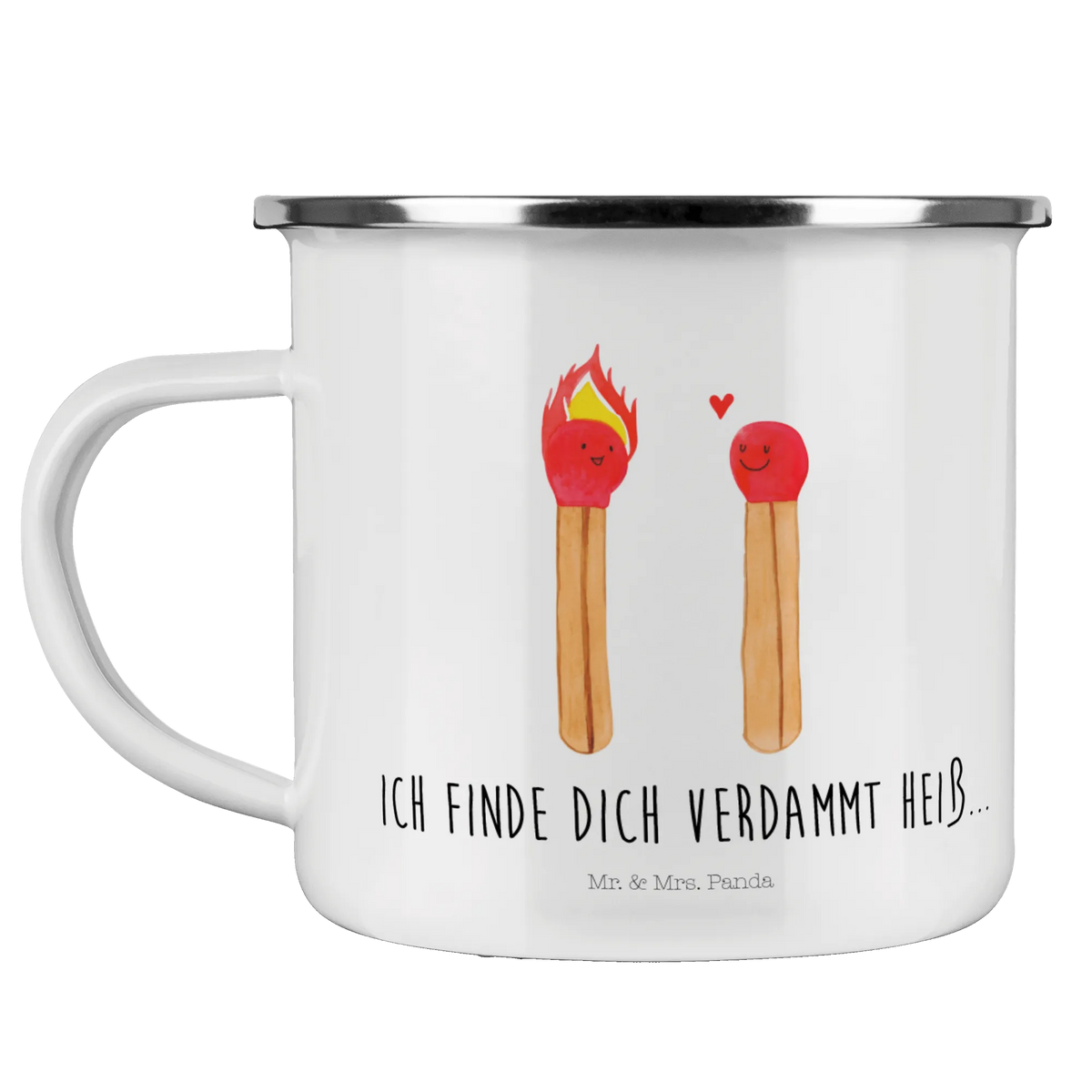 Camping Emaille Tasse Streichhölzer reisetasse, Outdoor Tasse, wandertasse, Tasse Emaille, Kaffeepott, Outdoor Becher, Reisebecher, Campingbecher, Emaille Tasse, Motivtasse, Pott, outdoortasse, emaillebecher, Teetasse, Emailletasse, Emaille Becher, becher emaille, Campingtasse, wanderbecher, blechbecher, metallbecher, Blechtasse, Haferl, Teebecher, Verlobung, Freund, Partner, Heiratsantrag, Freundin, Liebesgeschenk, Ehemann, Hocheitstag, Ehefrau, Heiraten, Jahrestag, Liebe, Streichhölzer