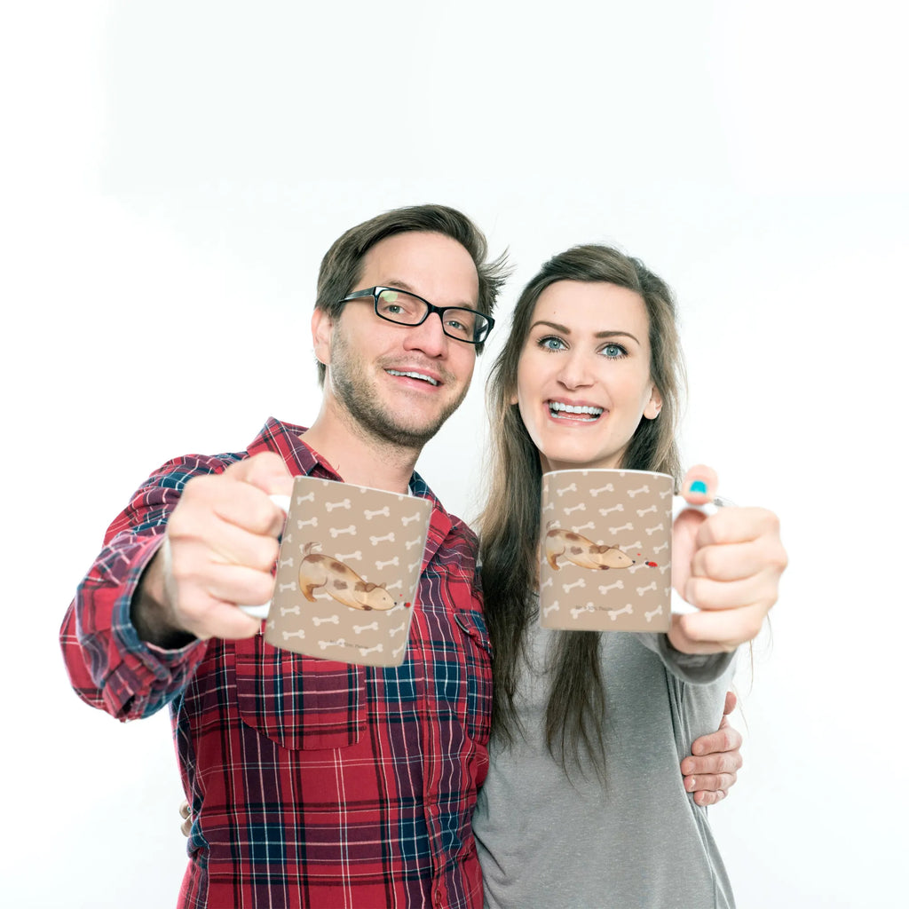 Kubek pies biedronka Pies, motyw psa, zwierzę domowe, rasa psa, miłośnik zwierząt, właściciel psa, powiedzenia