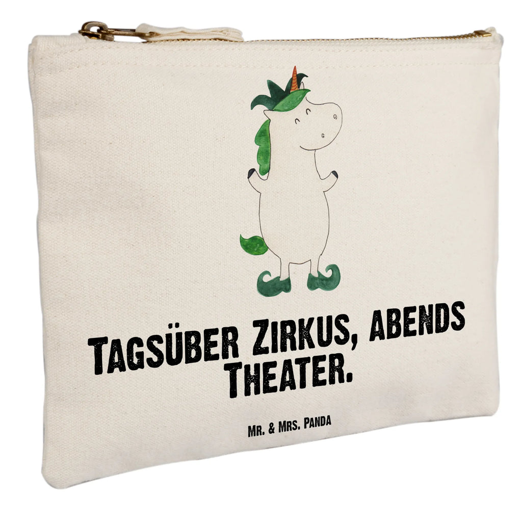 torebka na makijaż Jednorożec Joker Kosmetiktasche, beauty case, Schminkbeutel, beauty tasche, Schminktasche, pencil case, pinsel tasche, Schlampermäppchen, Schminktäschchen, Mäppchen, Kosmetikbeutel, kosmetiktäschchen, toiletry bag, Waschtasche, Federmappe, Etui, utensilientasche, aufbewahrungstasche, Kulturtasche, Stiftemäppchen, aufbewahrungsbeutel, Kulturbeutel, Waschbeutel, Einhorn Deko, Einhörner, Unicorn, Einhorn, Kasper, Hofnarr, Gaukler, Mittelalter