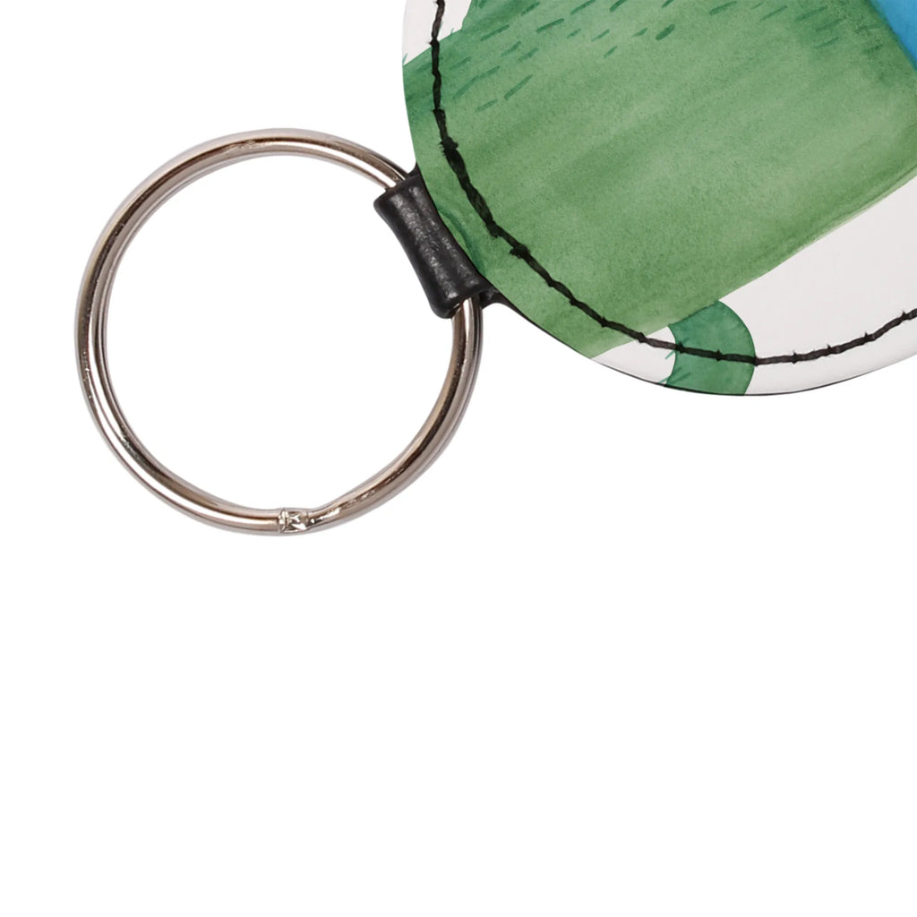 Round key ring cactus Holy lucky charm, pendant, bag pendant, key ring, keychain, cactus, cactuses, plants, cactus plant, small green cactus, brother, parents, girlfriend, child, funny, family, sisters, sister, cheeky, halo