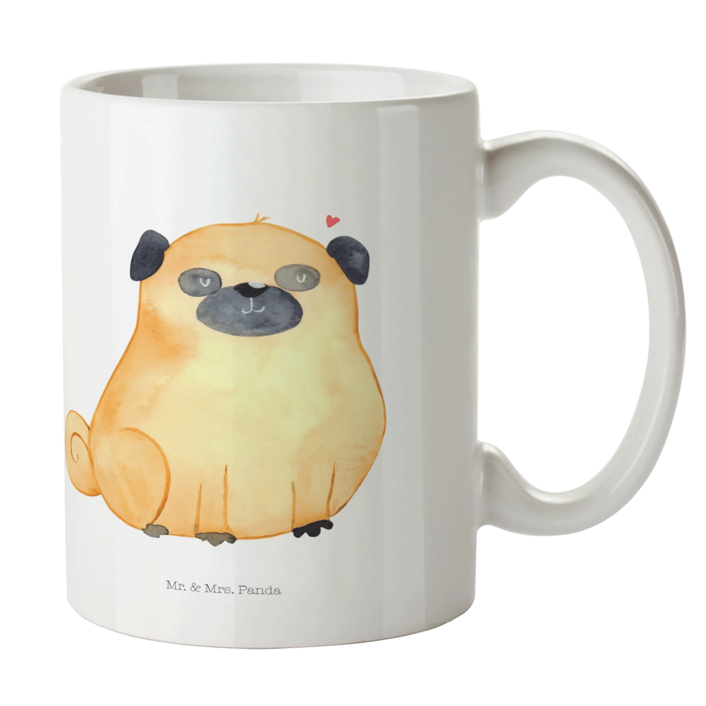 Kubek Mops Keramiktasse, Tasse mit Zitaten, Tasse, Bürotasse, Teetasse, Tasse mit Motiven, Geschenktasse, Porzellantasse, Kaffeetasse, Hund, Hundemotiv, Haustier, Hunderasse, Tierliebhaber, Hundebesitzer, Sprüche, Hundeliebe, Liebe, Mops